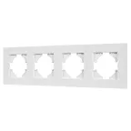 Рамка пластиковая FRM-PERIO-PL-4-WH