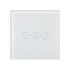 Выключатель сенсорный SWT-OMALI-S03-ZB-WH 250V, 10A, Zigbee Стекло