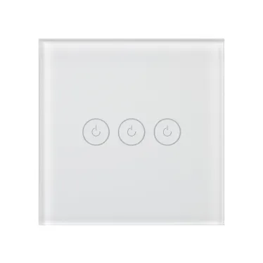 Выключатель сенсорный SWT-OMALI-S03-ZB-WH 250V, 10A, Zigbee Стекло