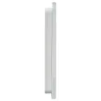 BRITE Рамка 2 поста РУ-2-2-Бр стекло белый RE IEK