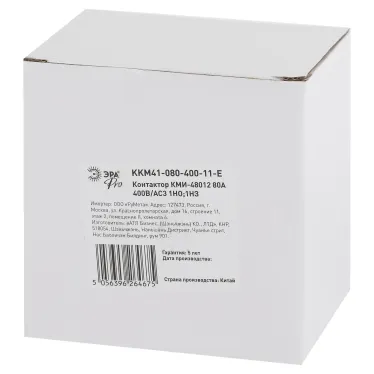 Контактор КМИ-48012 80А 400В/АС3 1НО,1НЗ PRO