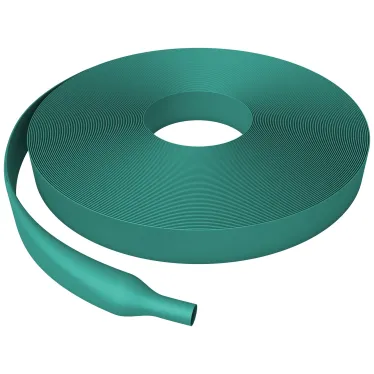 Трубка термоусадочная ТТУ нг-LS 16/8 зелёная (рулон 100 метров) NO-224-319