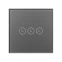 Выключатель сенсорный SWT-OMALI-S03-ZB-GR 250V, 10A, Zigbee Стекло