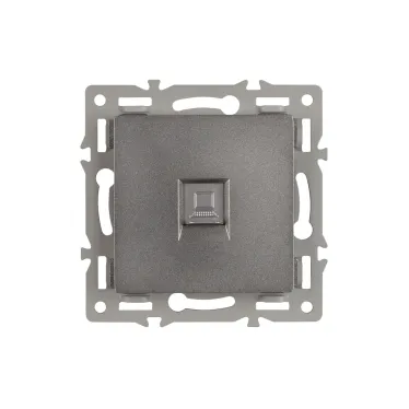 Механизм компьютерной розетки SCT-MPC1-PL-GR RJ-45, CAT6