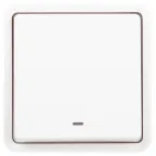 Выключатель Эксперт 11-1522-01 с подсветкой IP55, 10АХ-250В, СУ, белый