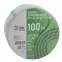 Кабель коаксиальный SAT 703 B75 Ом CCS/(оплётка Al 75%) PVC белый 100м SIMPLE