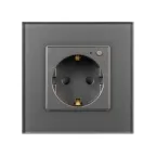 Розетка электрическая с Zigbee управлением SCT-OMALI-EUZB1-PL-GR 240V, 16A, Zigbee