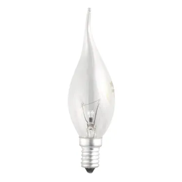 Лампа накаливания CT35 40W E14 clear (свеча на ветру)
