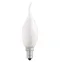 Лампа накаливания CT35 40W E14 frosted свеча на ветру