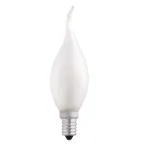 Лампа накаливания CT35 40W E14 frosted свеча на ветру