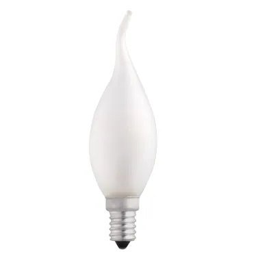 Лампа накаливания CT35 40W E14 frosted свеча на ветру