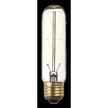 Лампа накаливания ЛОН  40Вт Е27 230В RETRO T30/130 GOLD | 2858313 | Jazzway