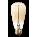 Лампа накаливания ЛОН  60Вт E27 230В RETRO ST64 GOLD | 5010017 | Jazzway