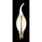 Лампа накаливания ЛОН 40Вт E14 230В RETRO CA35 GOLD | 2858306 | Jazzway