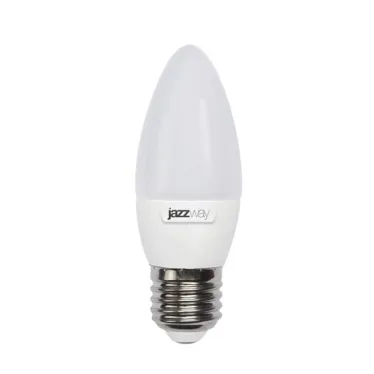 Лампа светодиодная LED 9Вт Е27 5000K матовая свеча
