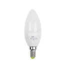 Лампа светодиодная LED 5Вт E14 400Лм теплый матовая свеча 230V/50Hz ECO