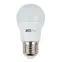 Лампа светодиодная LED 8 Вт 640Лм 3000К белая Е27 Шар
