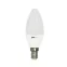 Лампа светодиодная LED 11Вт 230Вт E14 белый матовый свеча