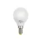 Лампа светодиодная LED 5Вт E14 400Лм теплый матовая шар 230V/50Hz ECO