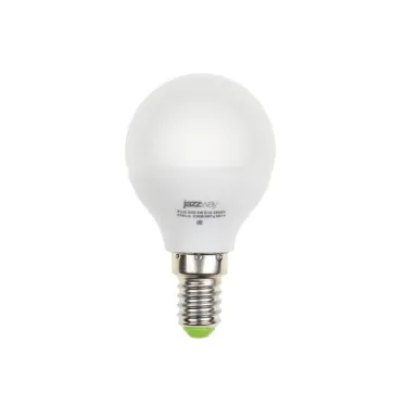 Лампа светодиодная LED 5Вт E14 400Лм теплый матовая шар 230V/50Hz ECO