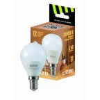 Лампа светодиодная LED 12Вт E27 3000K шар 230/50