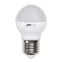 Лампа светодиодная LED 9w E27 4000K шар Jazzway