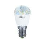                  Лампа светодиодная LED 2Вт Т26 Е14 холодный прозрачная (для холодильника)
               