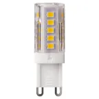                  Лампы светодиодные, LED 5w G9 320Лм теплый свет, 320Lm 175-240V блистер, 2 шт. Jazzway
               