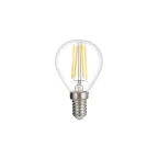 Лампа сетодиодная декоративная LED 8w E14 3000K шар прозрачный филамент 230/50