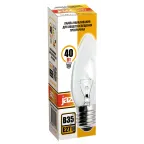Лампа накаливания B35 240V 40W E27 clear