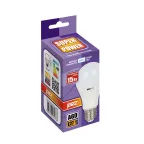 Лампа светодиодная LED 15w E27 4000K груша 230/50 Jazzway