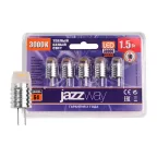 Лампа светодиодная LED 1.5Вт G4 12В AC/DC теплый (блистер 5 шт.)