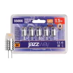 Лампа светодиодная LED 1.5Вт G4 12В AC/DC холодный (блистер 5 шт)