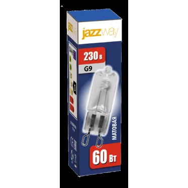 Лампа галогенная 60Вт 230В G9 PH-G9 frosted | 3322601 | Jazzway