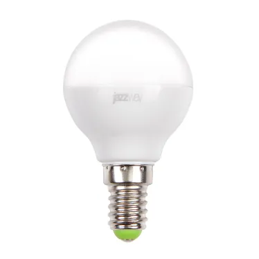 Лампа светодиодная LED 9w E14 4000K шар Jazzway