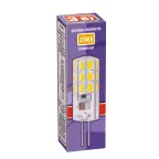 Лампа светодиодная LED 3Вт G4 200Лм теплый 220V/50Hz
