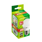 Лампа светодиодная LED 5Вт E27 400Лм теплый матовая шар 230V/50Hz ECO