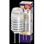 Лампа светодиодная LED 1,5Вт G4 12В 5500К PLED-G4 капсульная | 1007070 | Jazzway