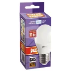 Лампа светодиодная LED 11Вт 230Вт E27 белый матовый шар