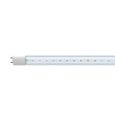 Лампа светодиодная LED 16Вт Т8 для растений прозрачная 1200 мм G13 jazzway