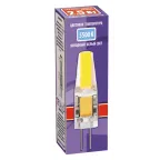 Лампа светодиодная LED 2.5вт G4 12B 200Lm холодный COB