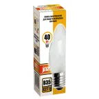 Лампа накаливания B35 240V 40W E27 frosted