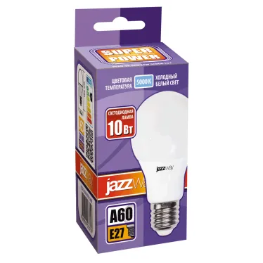 Лампа светодиодная LED 10Вт E27 230V/50Hz холодный матовая груша SP