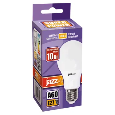 Лампа светодиодная LED 10Вт E27 230V/50Hz теплый матовая груша SP