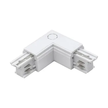 Коннектор белый внутр. L-образн. для 3Ф шинопровода 3P PTR CL-WH INT JazzWay