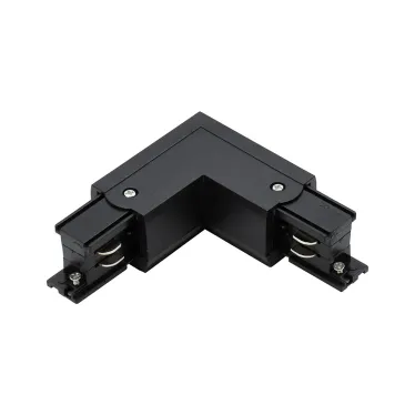 Коннектор черный внутр. L-образн. для 3Ф шинопровода 3P PTR CL-BL INT JazzWay