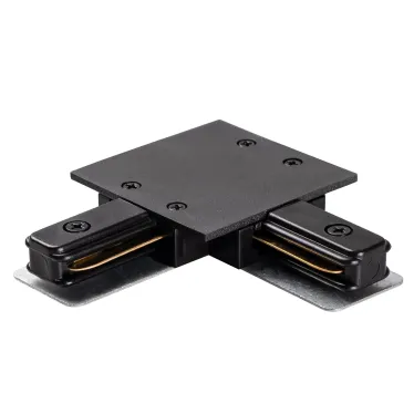 PTR/R CL-BL Коннектор чёрный L-обр. для встраиваемого шинопровода Jazzway