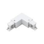 Коннектор белый внешн. L-образн. для 3Ф шинопровода 3P PTR CL-WH OUT JazzWay