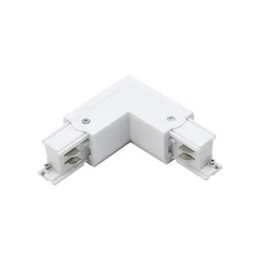 Коннектор белый внешн. L-образн. для 3Ф шинопровода 3P PTR CL-WH OUT JazzWay