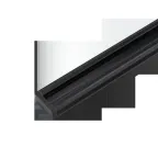                  Шинопровод черный (пластик) 1м PTR P 1M-BL с токоподводом и заглушкой
               